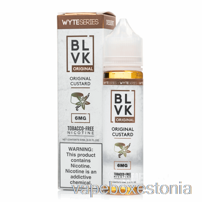 Vape Box Estonia Originaal Vanillikaste - Blvk - 60ml 6mg